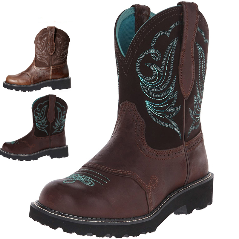 Men'S Ethnic & Formal Designer Wear Studio S - Bottes De Cowboy brodées pour hommes