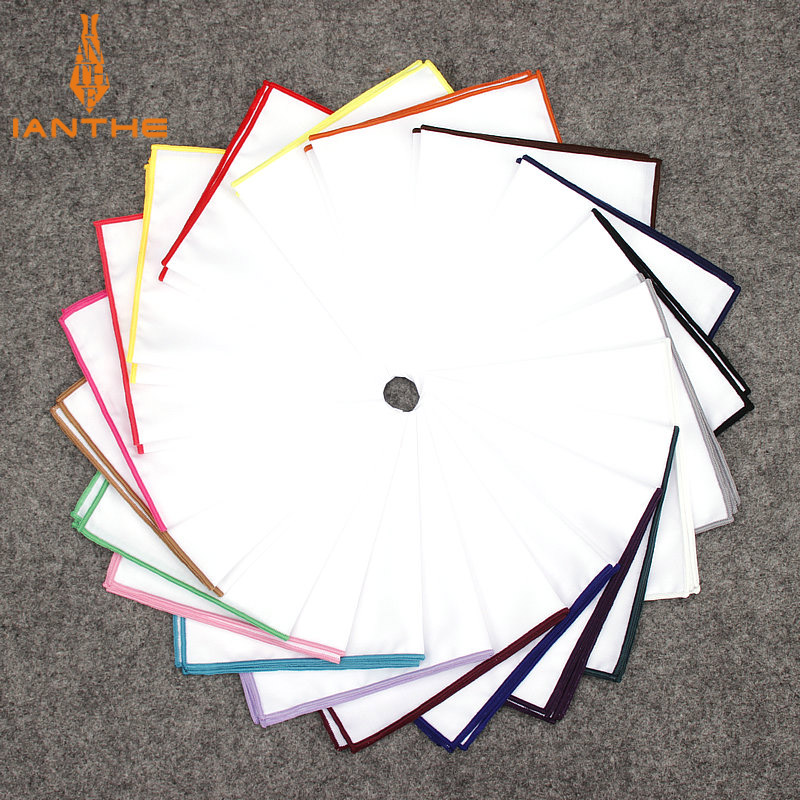 Pocket Square Set - Mouchoir de poche en coton blanc
