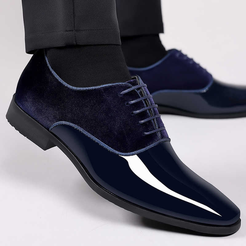 Men'S Formal Wear In Wedding - Chaussures formelles en cuir à lacets