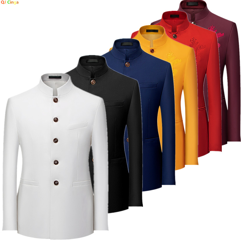 Men Formal Wear Blue - Veste de costume à manches longues