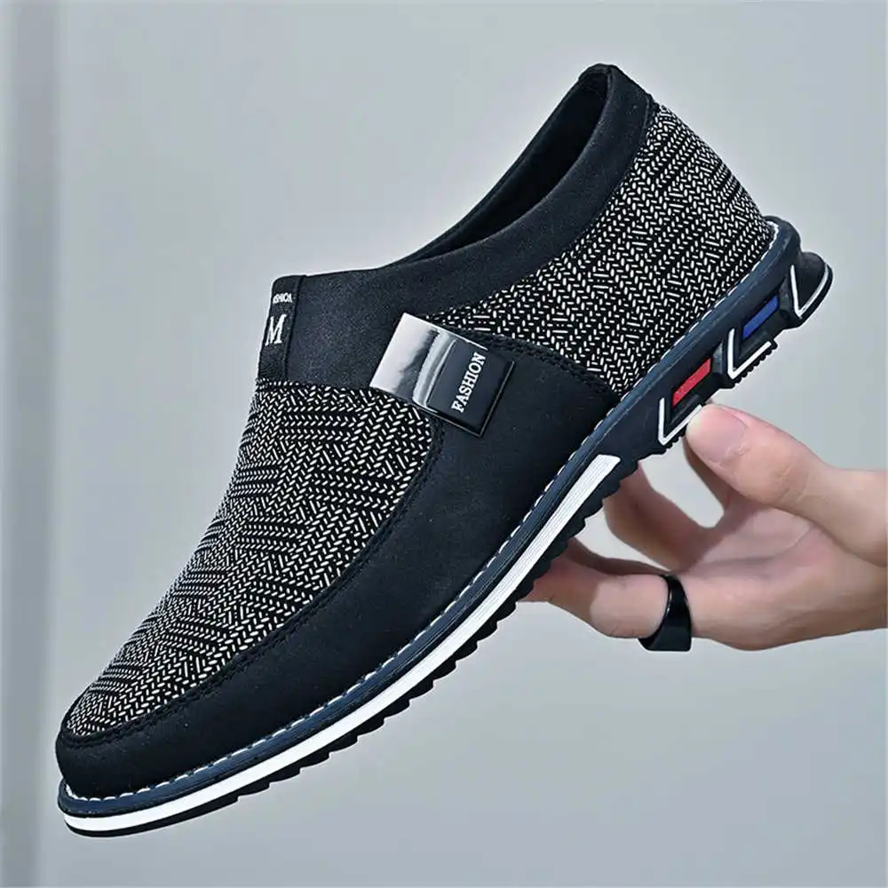 Men Formal Wear With Sneakers - Bleu foncé 44-45 chaussures d'été vente