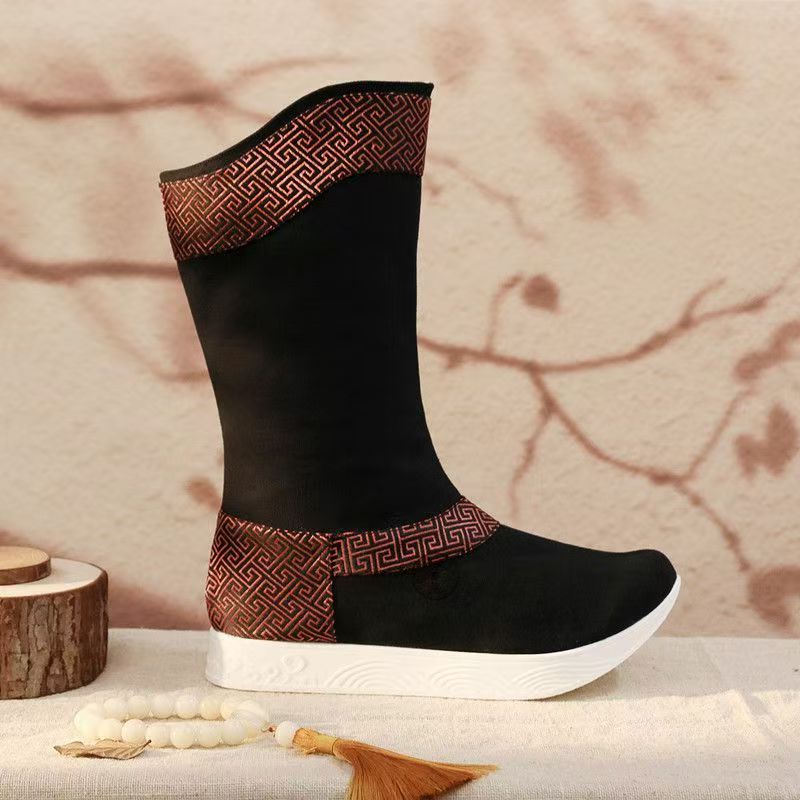 Men'S Ethnic & Formal Designer Wear Studio S - Bottes montantes pour hommes, jupe avec