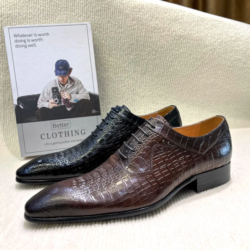 Chaussures Oxford de luxe ital - Men'S Formal Wear In Wedding avis et prix