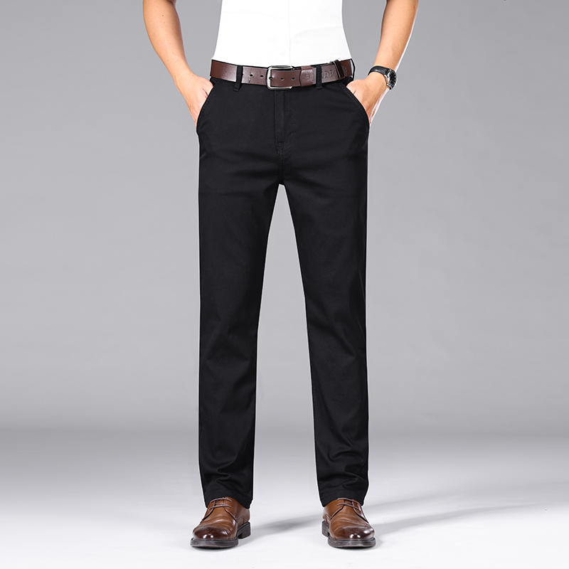 Jean d'été noir pur pour homme - Men Formal Wear With Jeans avis et prix