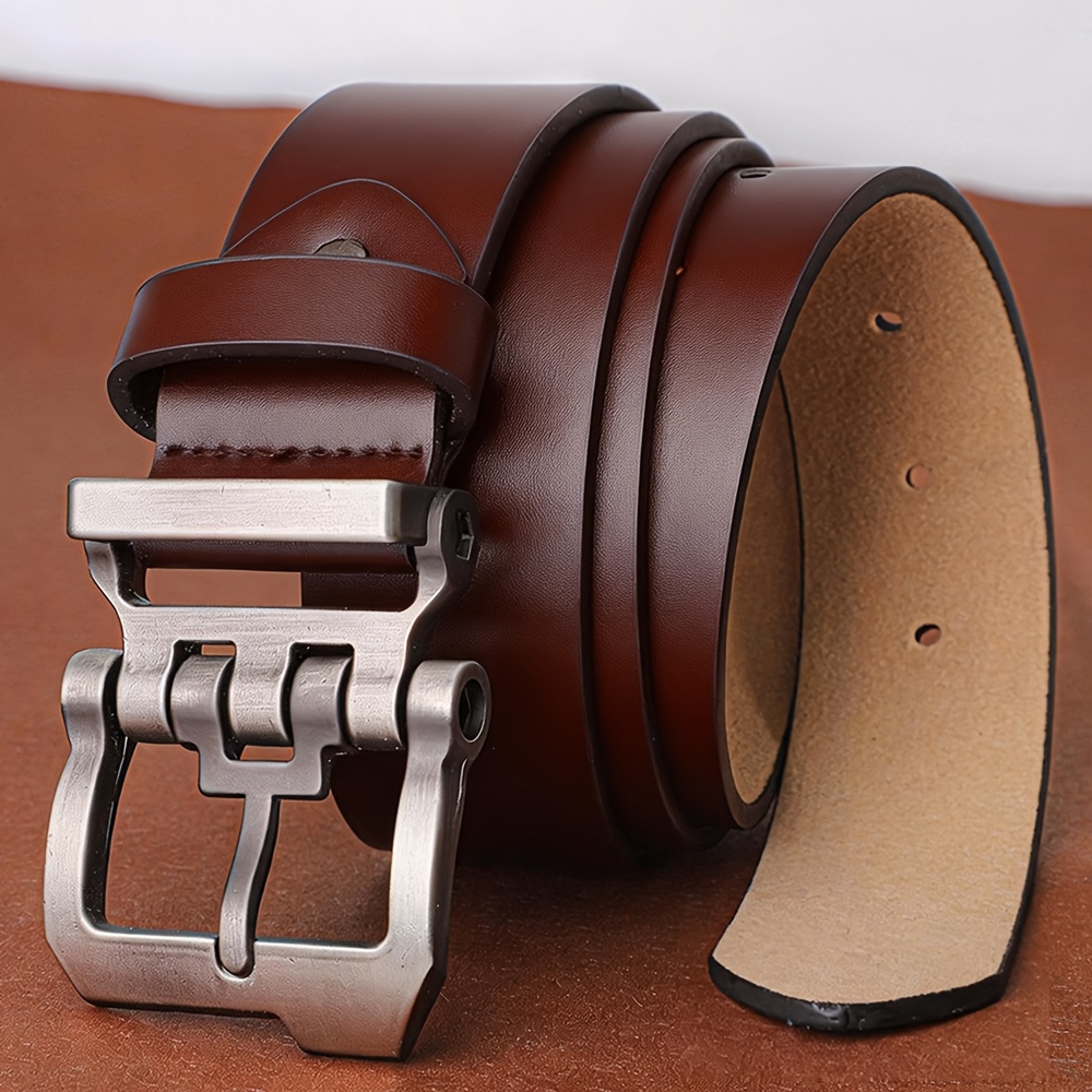 Ceinture en cuir véritable pou - Men Formal Wear With Jeans avis et prix