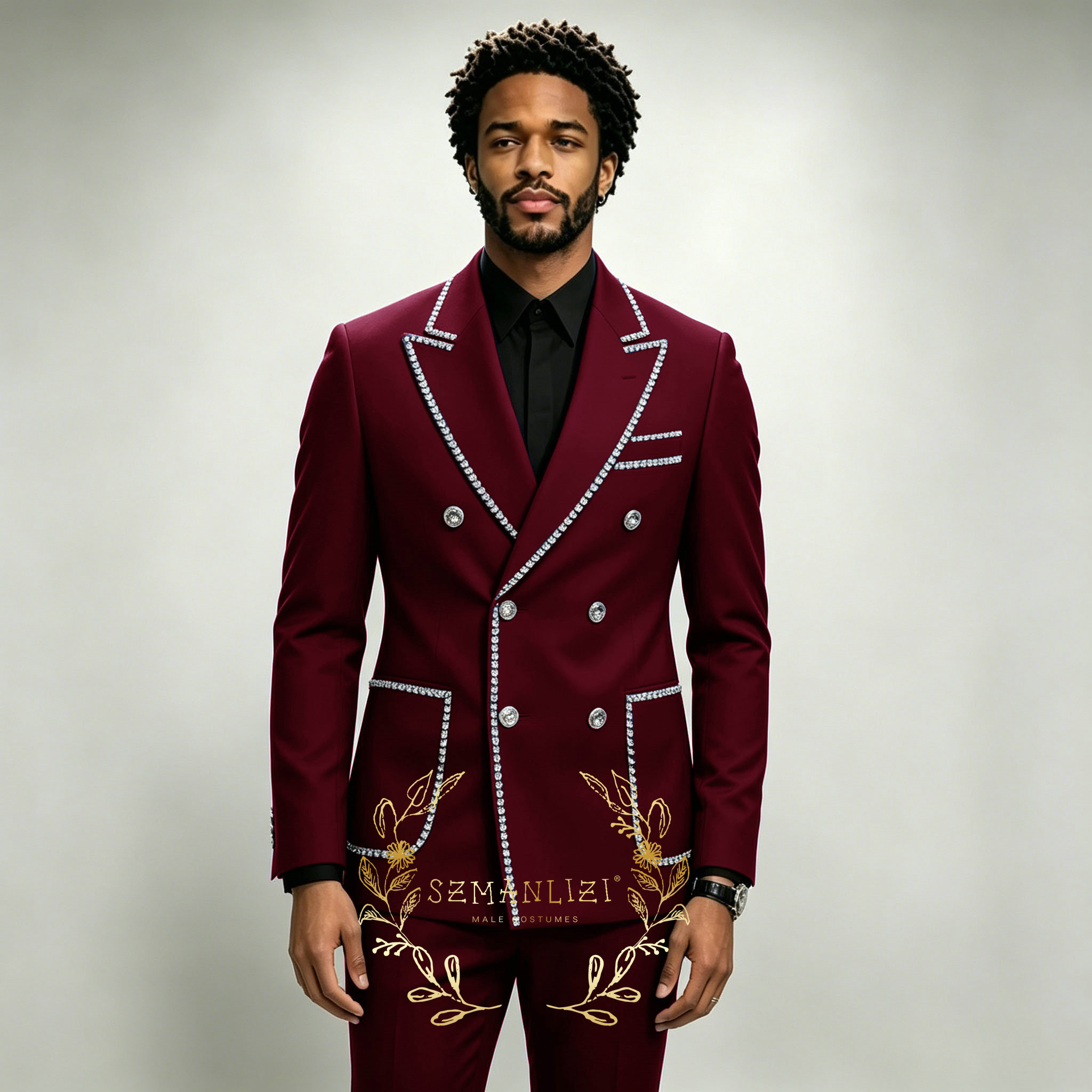 Costumes de luxe pour hommes 2 - Men Formal Wear Blue avis et prix