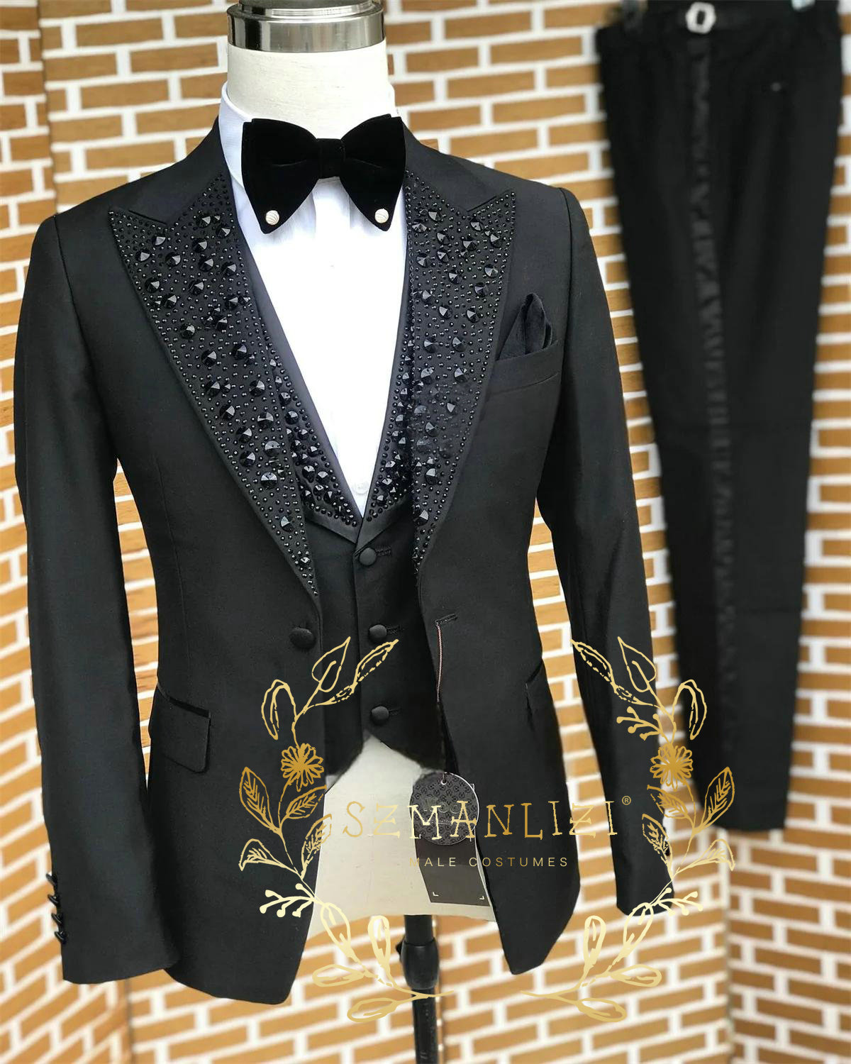 Costumes noirs pour hommes, Tu - Men'S Formal Wear In Wedding avis et prix