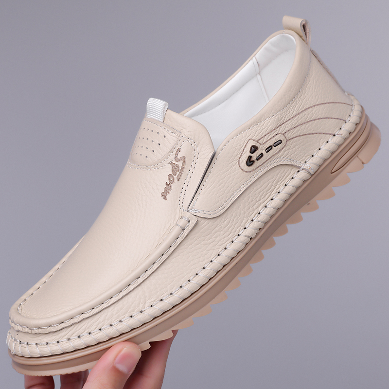 Chaussures en cuir véritable p - Men Formal Wear With Sneakers avis et prix