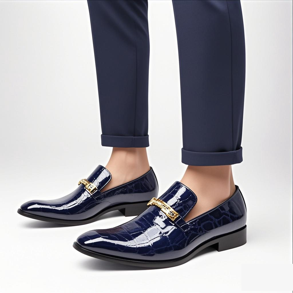 Chaussures en cuir à bout poin - Men Formal Wear Online avis et prix