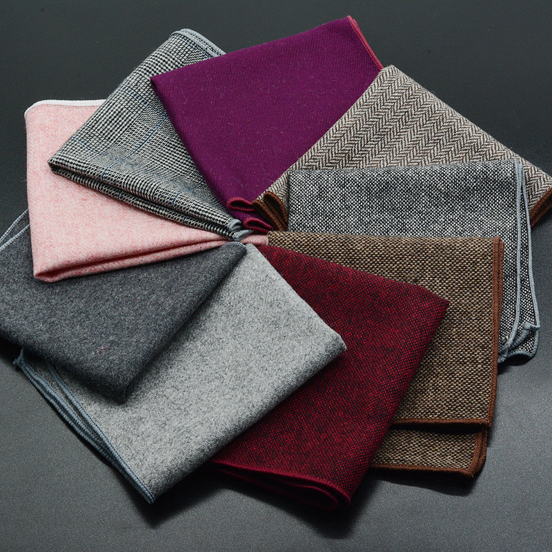 Classique laine poche carré 25 - Pocket Square Set avis et prix