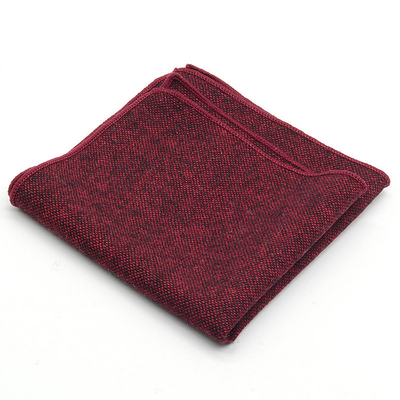 Classique laine poche carré 25 - Pocket Square Set avis et prix