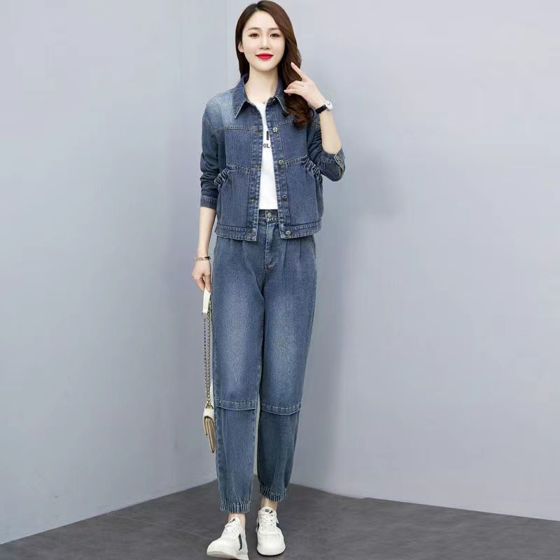 Costumes en denim pour femmes, - Pocket Square Set avis et prix