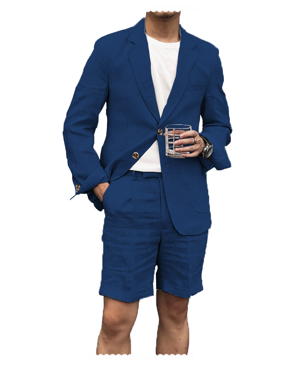 Costumes pour hommes bleu ciel - Men Formal Wear Blue avis et prix
