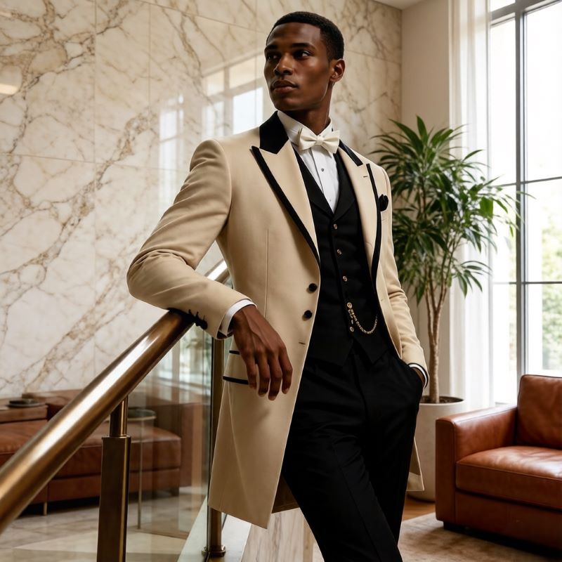 3 Pièces Costumes de Mariage p - Men'S Formal Wear In Wedding avis et prix