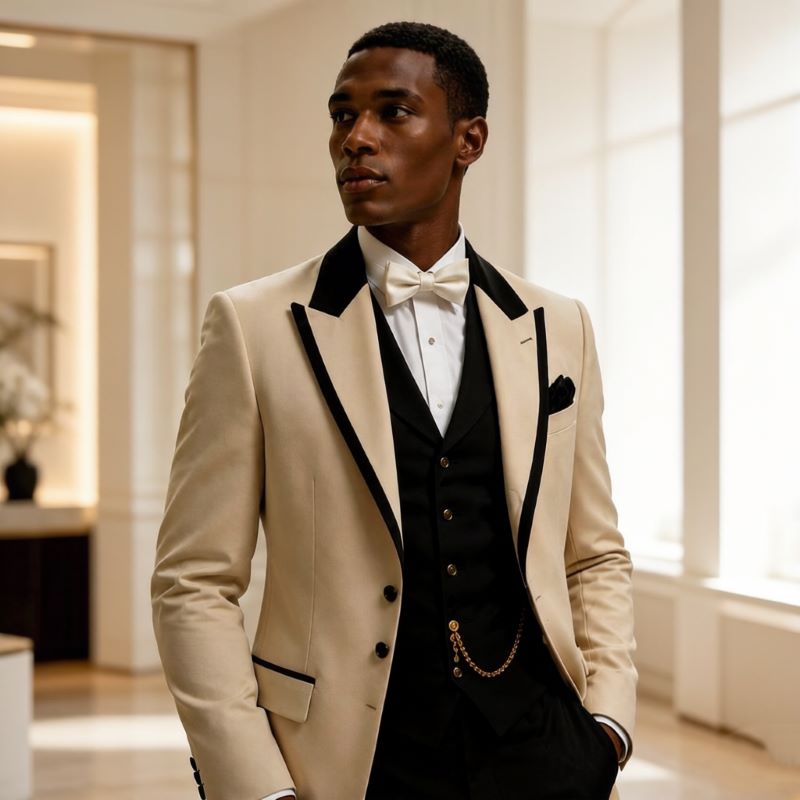 3 Pièces Costumes de Mariage p - Men'S Formal Wear In Wedding avis et prix