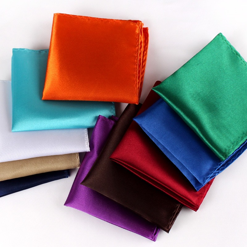 Mouchoir en Satin pour hommes, - Pocket Square Set avis et prix