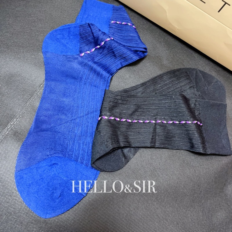 Chaussettes habillées pour hom - Men Formal Wear Blue avis et prix