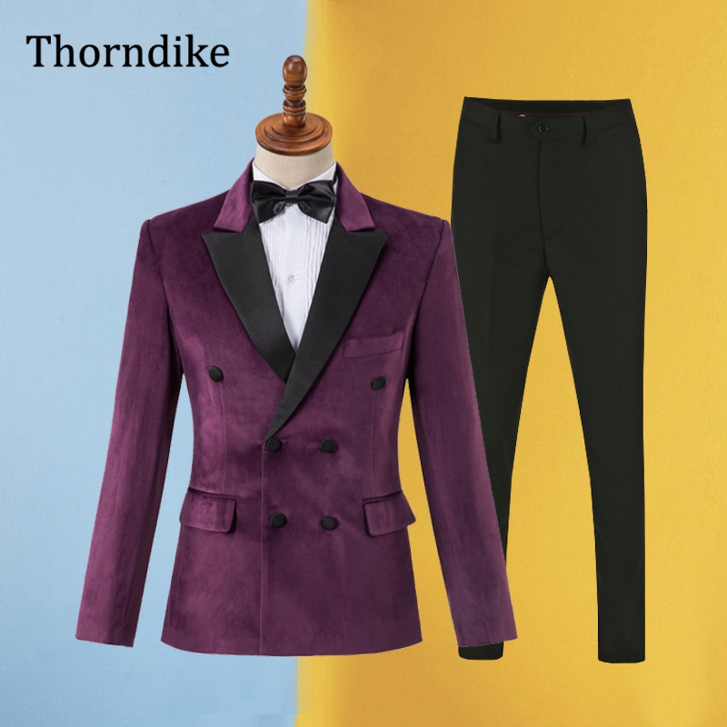 Gwenhwyfar-Tuxedos de marié bl - Men Formal Wear Blue avis et prix